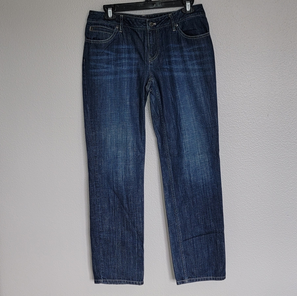 j. jill straight leg jeans/Size 4.